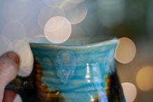 Load image into Gallery viewer, 06-A Green Mountain Barely Flared Textured Divot Mug - TOP SHELF, 20 oz.