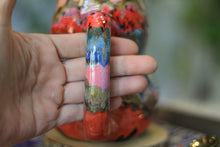 Load image into Gallery viewer, 07-A Strawberry Hills Barely Flared Textured Divot &#39;Cuddle&#39; Mug - TOP SHELF MISFIT, 24 oz.
