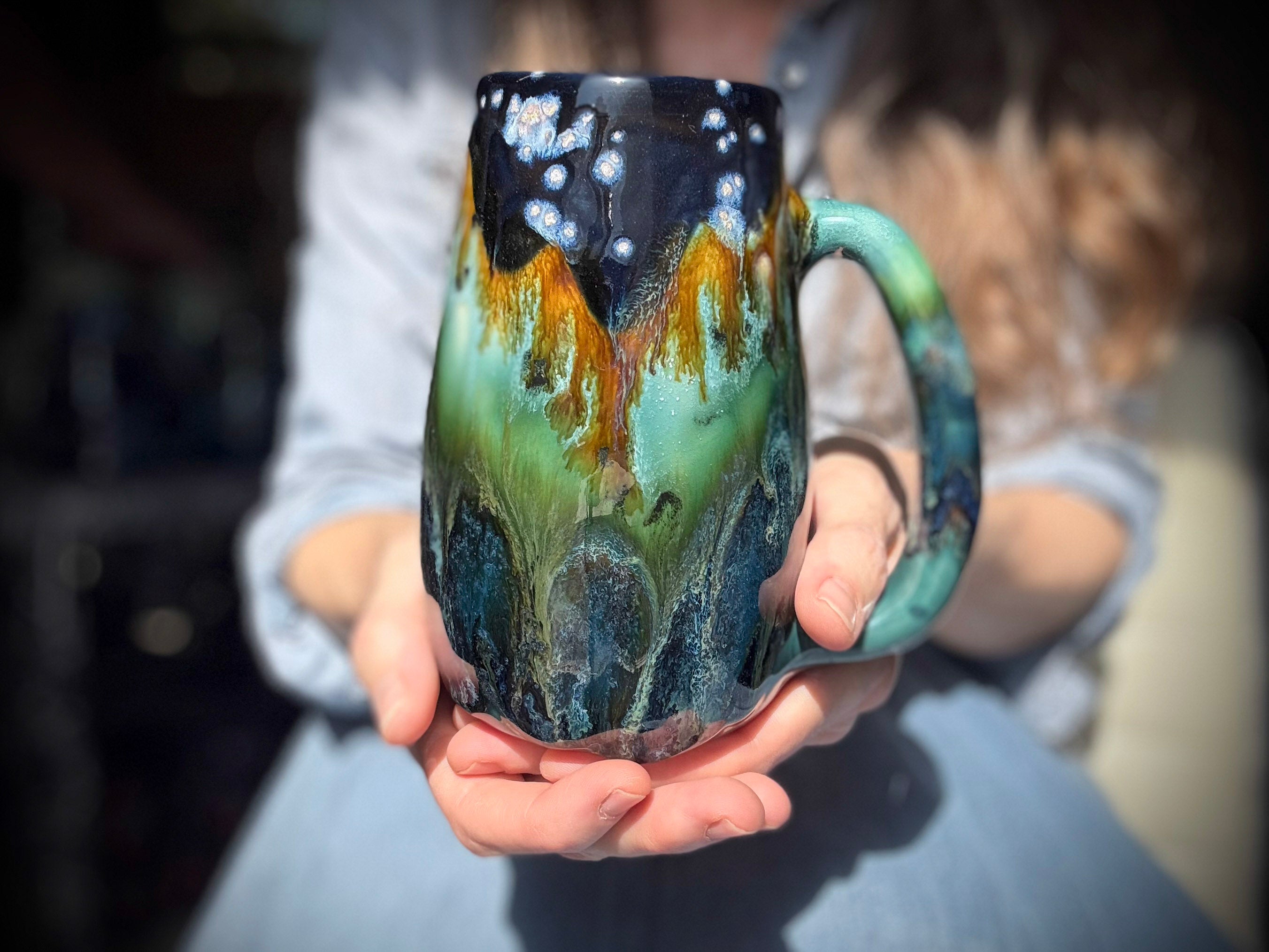 09-D Starry Night Mug - MISFIT, 22 oz. - 15% off