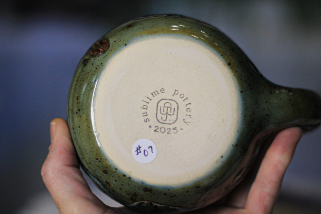 07-C Molten  PROTOTYPE Textured Divot Cuddle Mug , 20 oz.