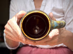09-D Mossy Wave Gourd Mug, 24 oz.