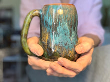 Load image into Gallery viewer, 10-D Mossy Wave Variation Mid Mod Mug, 23 oz.