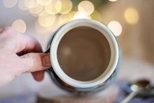 Load image into Gallery viewer, 06-A Green Mountain Barely Flared Textured Divot Mug - TOP SHELF, 20 oz.