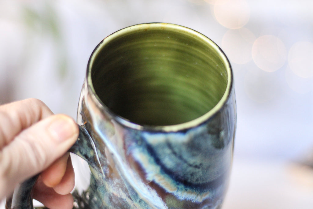 08-F Soft Earth EXPERIMENT Acorn Mug, 17 oz.