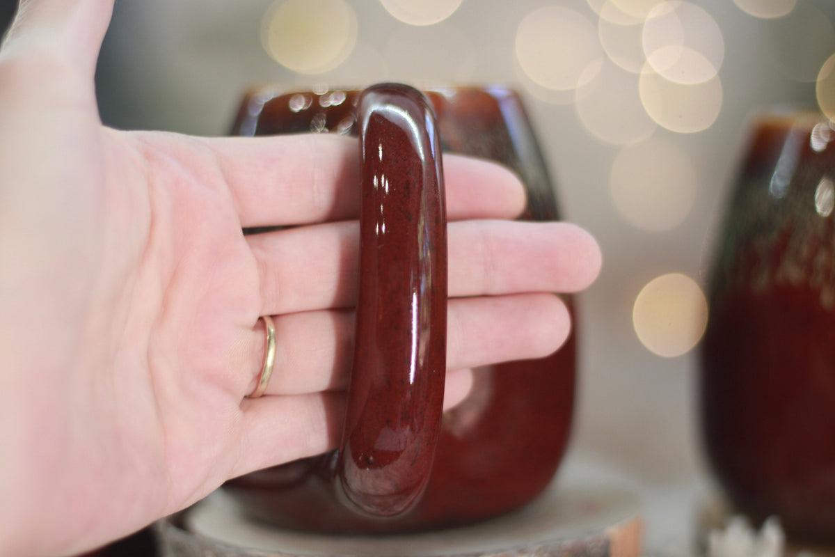 15-E Rustic Red Mug, 14 oz. (This listing is for one mug)