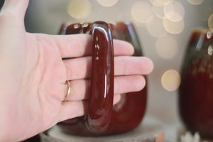 15-E Rustic Red Mug, 14 oz. (This listing is for one mug)