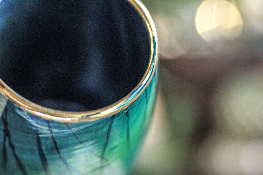 09-B Labradorite PROTOTYPE Mug - MINOR MISFIT, 26 oz. - 10% off