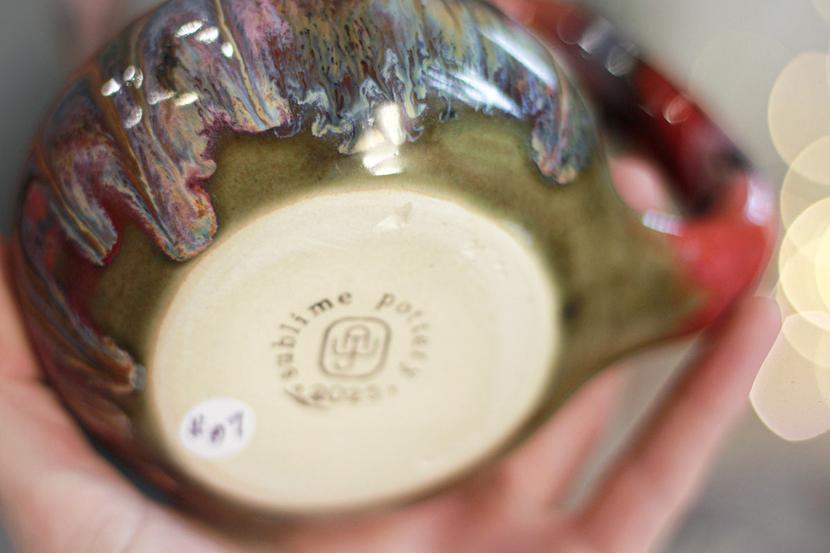 07-C Rainbow 'FLOW' Mug, 17 oz.