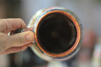 01-D Pastel 'FLOW' Barely Flared Textured Divot Mug, 22 oz. (This listing is for one mug)
