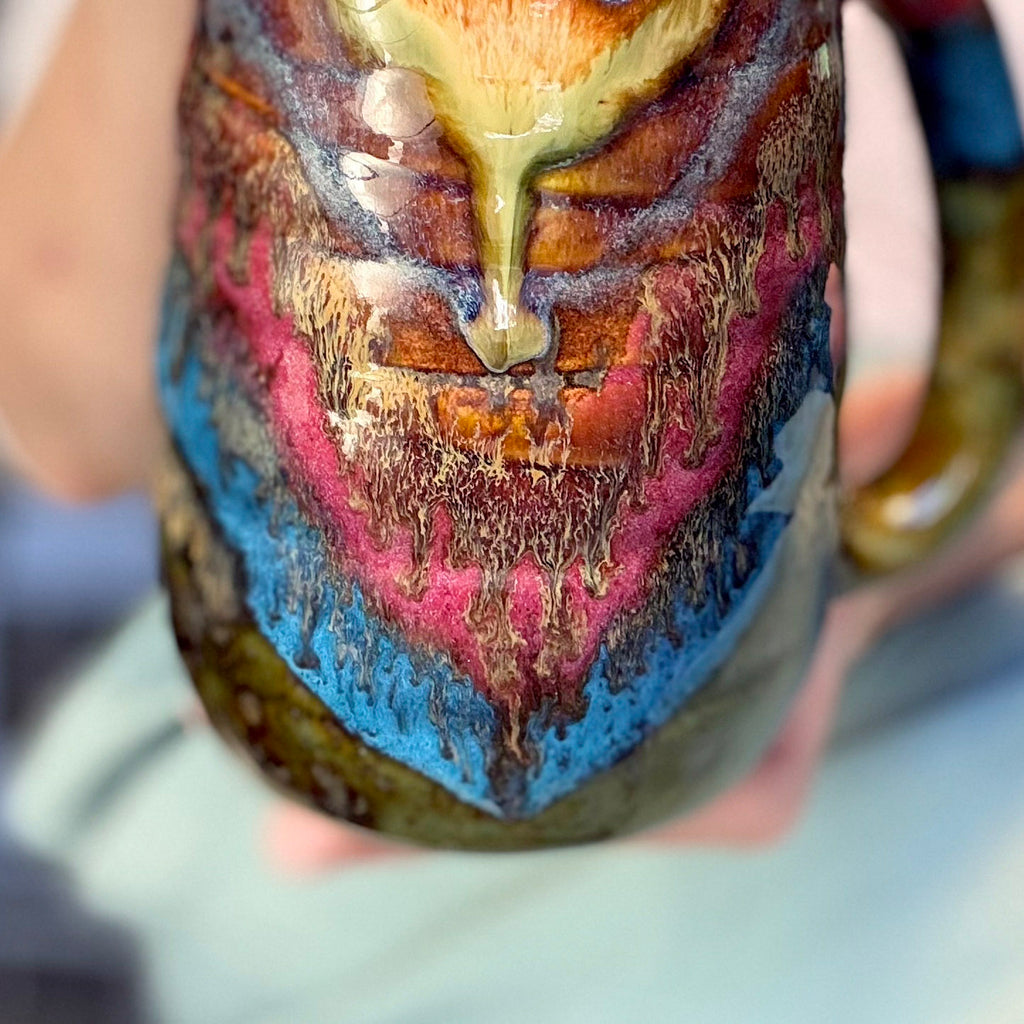 01-A+ New Earth Swirly Mug - TOP SHELF NEXT LEVEL, 30 oz.