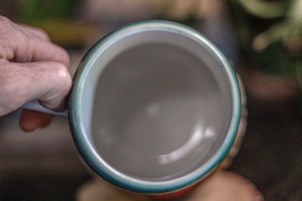 01-B Desert Rainbow Gourd Mug - TOP SHELF, 20 oz.