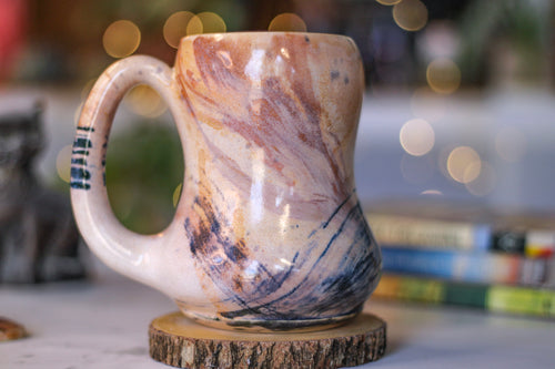 02-B PROTOTYPE Acorn Gourd Mug - TOP SHELF, 22 oz.