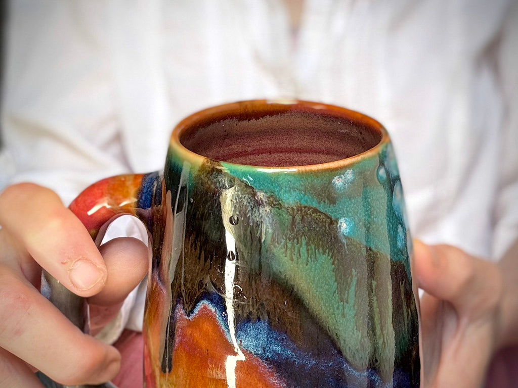 01-C Rainbow PROTOTYPE Mug - TOP SHELF, 24 oz.