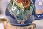 09-A Rocky Mountain Midnight Notched Acorn Gourd Mug, 27 oz.