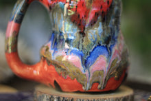 Load image into Gallery viewer, 07-A Strawberry Hills Barely Flared Textured Divot &#39;Cuddle&#39; Mug - TOP SHELF MISFIT, 24 oz.