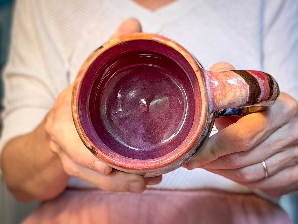 10-C Rainbow Family Mid Mod Mug, 16 oz.