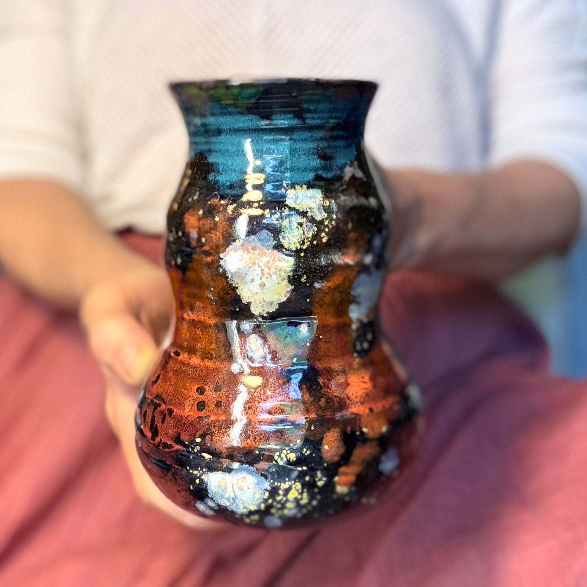 10-B Rainbow Stellar Cuddle Mug, 20 oz.