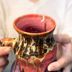 09-B Molten Cheetah Cuddle Mug, 24 oz.