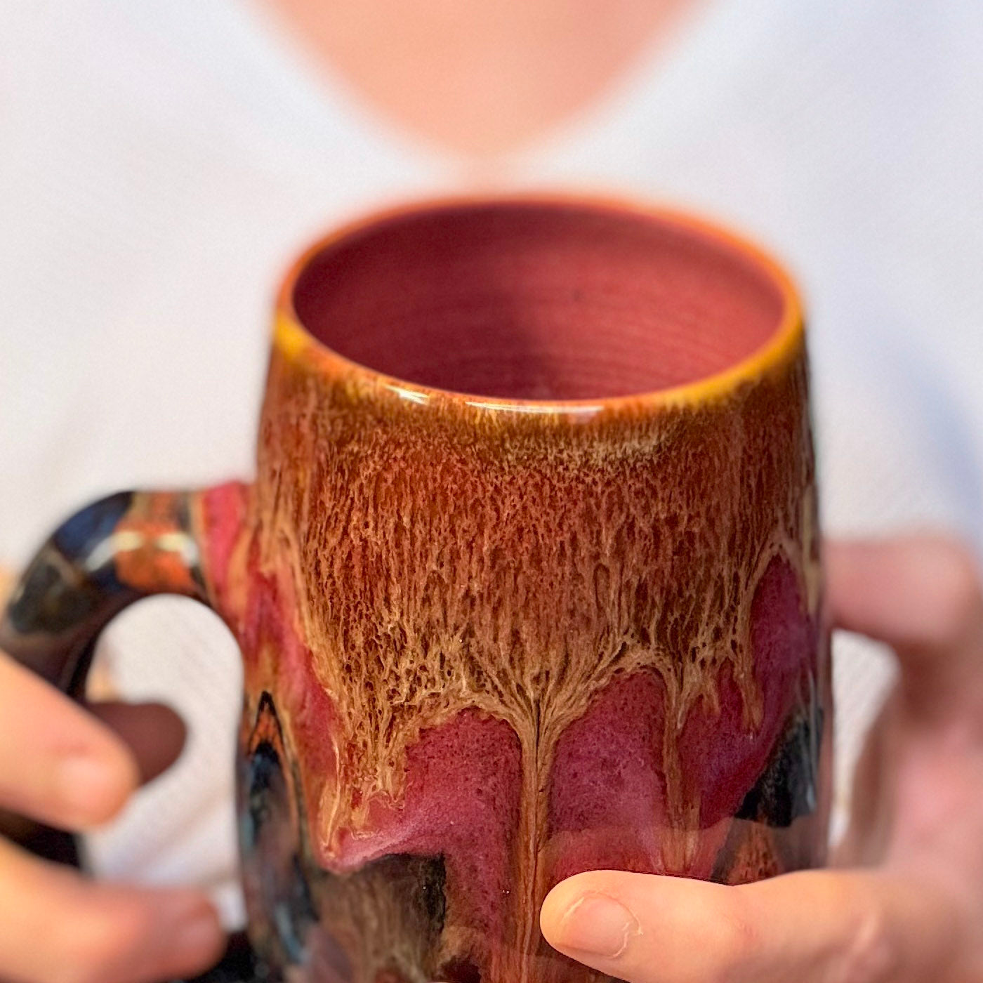 09-B Magenta Haze Simple Mug, 26 oz.