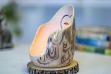 Load image into Gallery viewer, 09-D Soft Earth Series PROTOTYPE Owl Candleholder