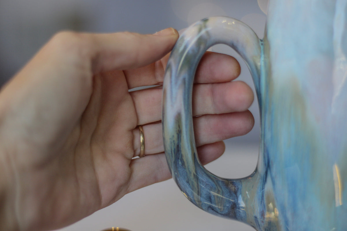 09-B Soft Earth Series PROTOTYPE Notched Mug - ODDBALL, 24 oz. - 30% off