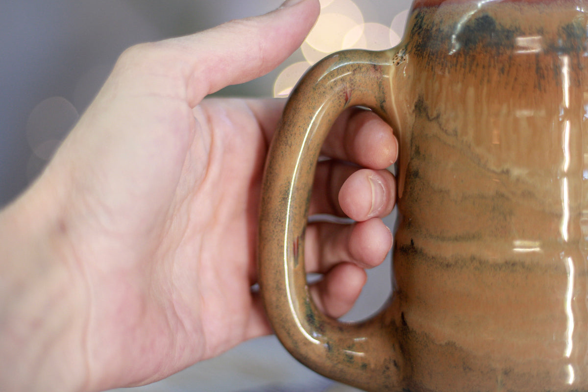 12-TESTER Textured Mug, 16 oz.