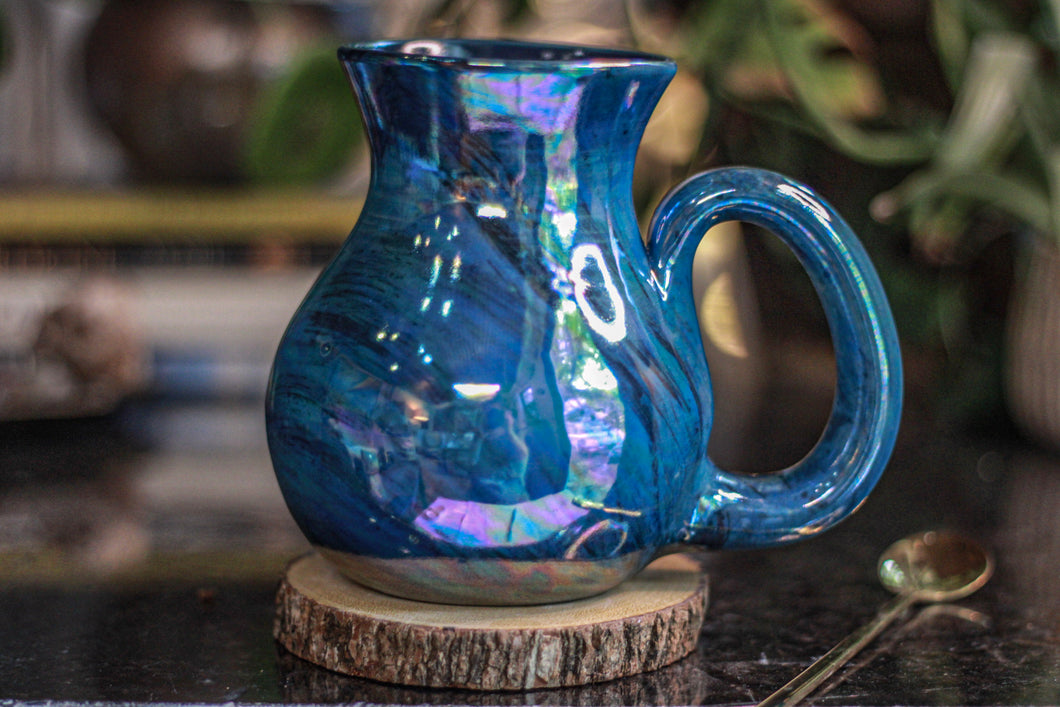 09-A Labradorite PROTOTYPE Flared Mug - MISFIT, 23 oz. - 25% off