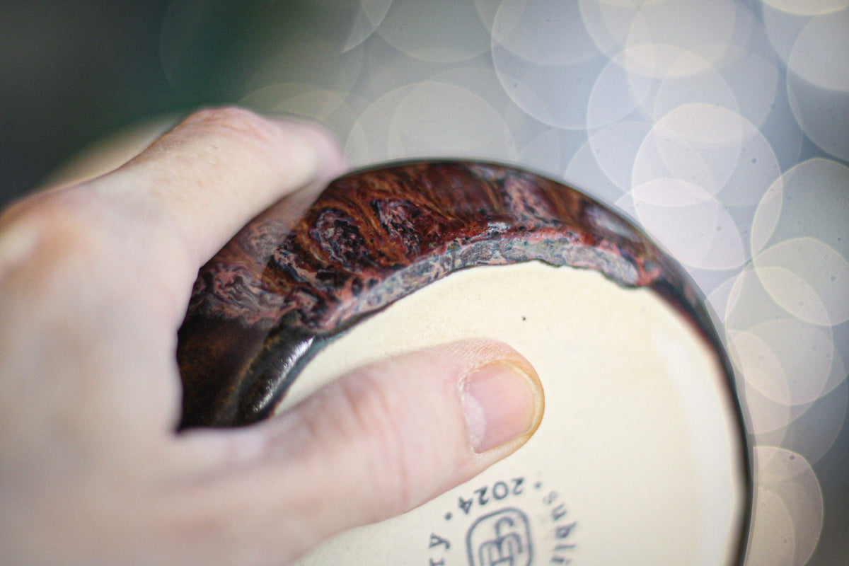 09-E EXPERIMENT Flared Acorn Mug, 15 oz.