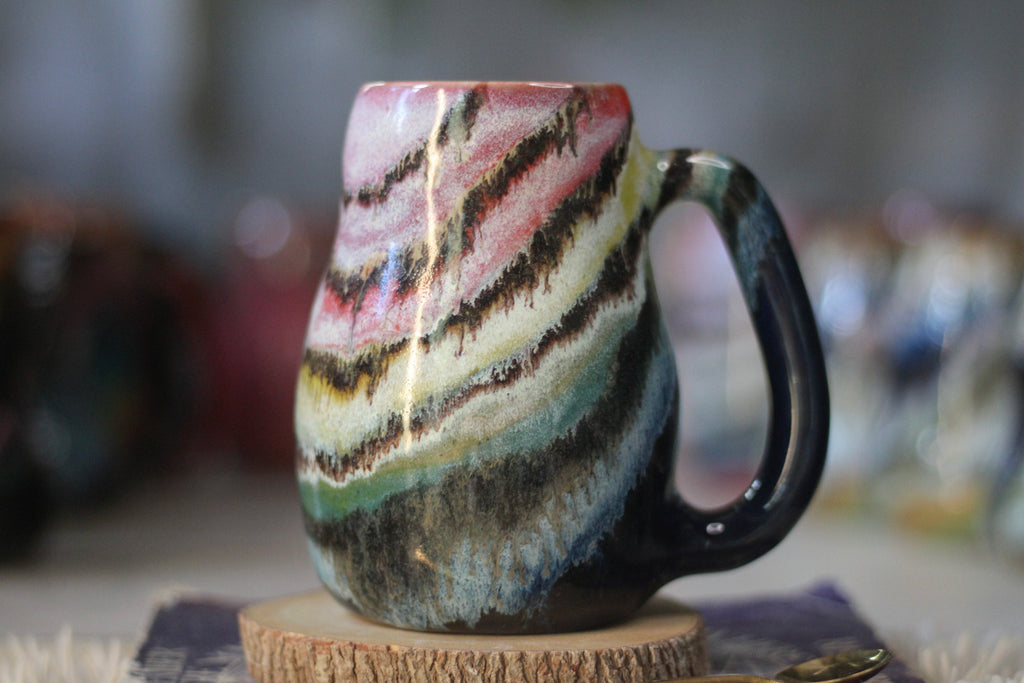02-C Rainbow Family Mug - TOP SHELF, 22 oz.