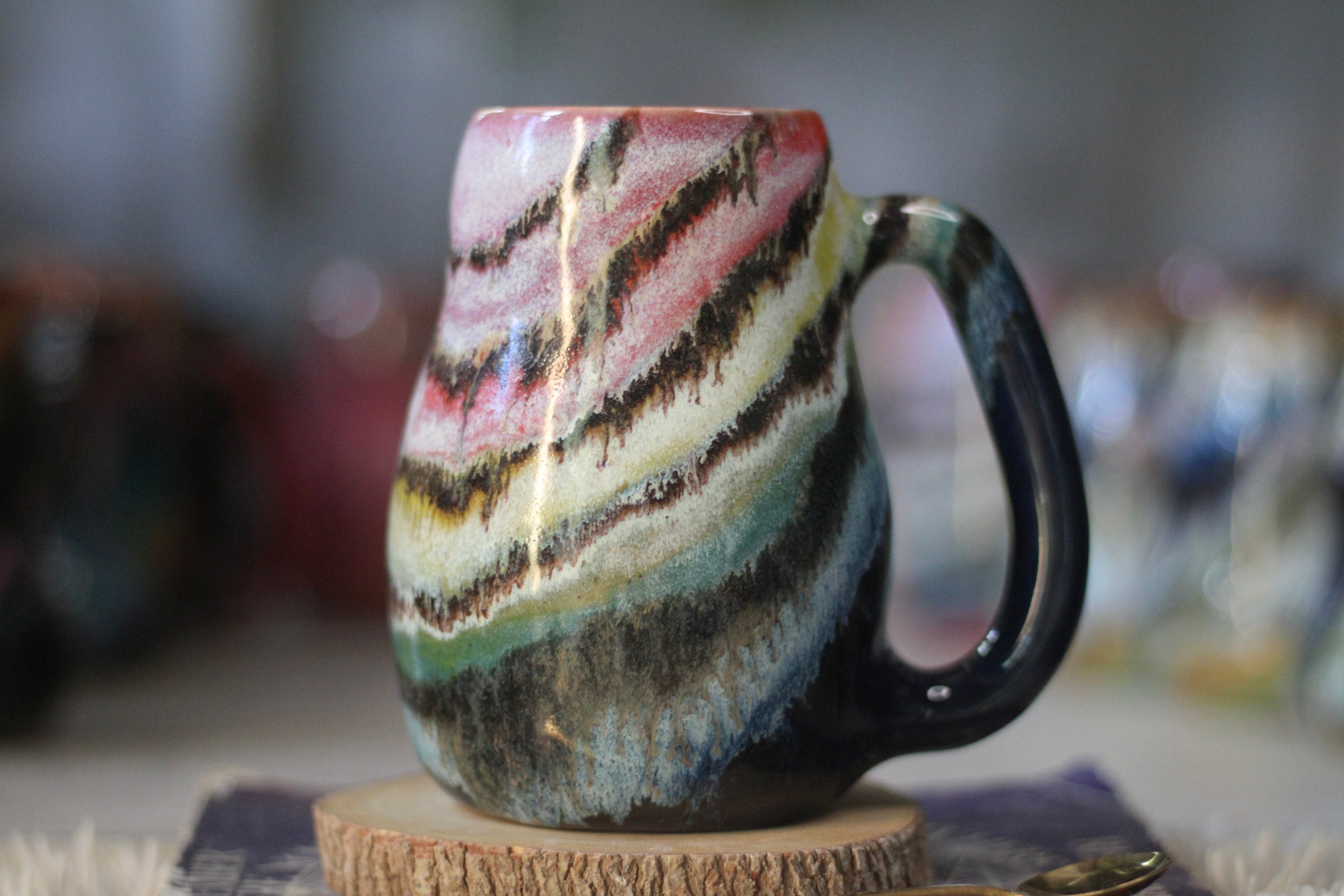 02-C Rainbow Family Mug - TOP SHELF, 22 oz.