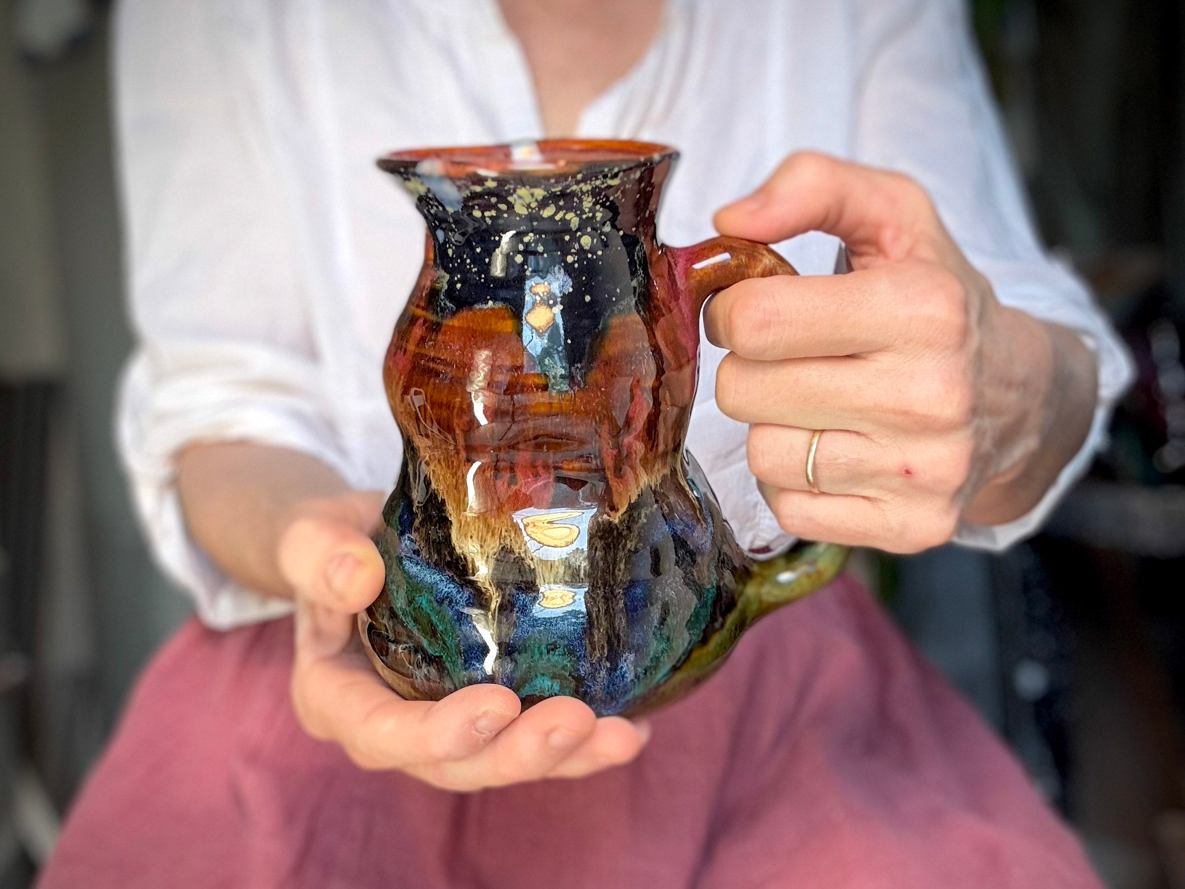 10-B Starry Night Cuddle Mug - TOP SHELF, 24 oz.