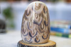 09-D Soft Earth Series PROTOTYPE Owl Candleholder