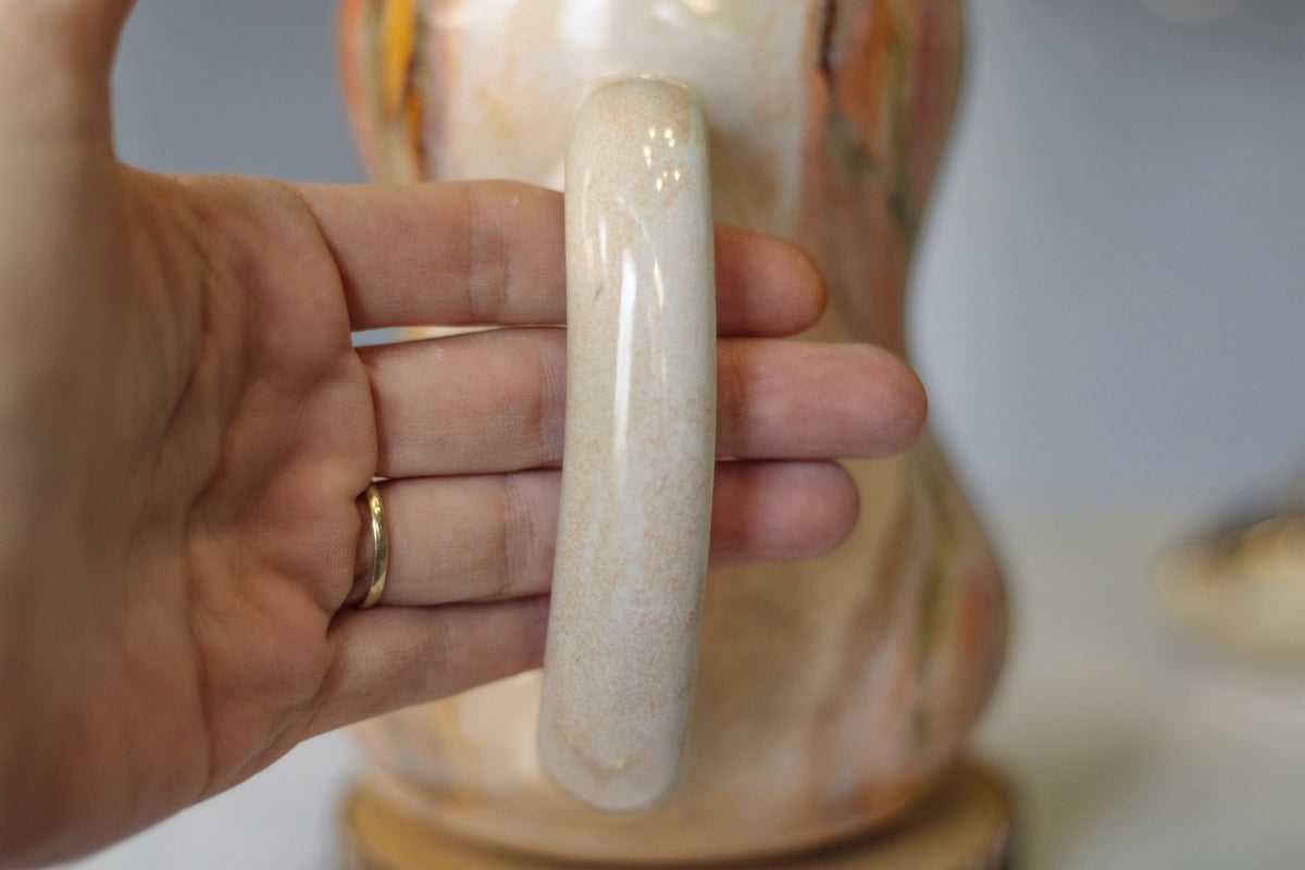 08-D Yoni EXPERIMENT Acorn Gourd Mug, 22 oz.