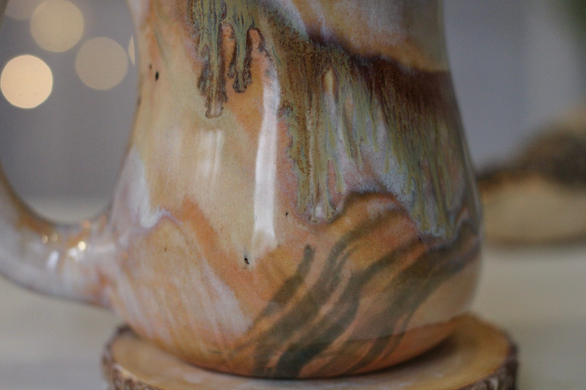 10-B Soft Earth Series PROTOTYPE Gourd Mug, 21 oz.
