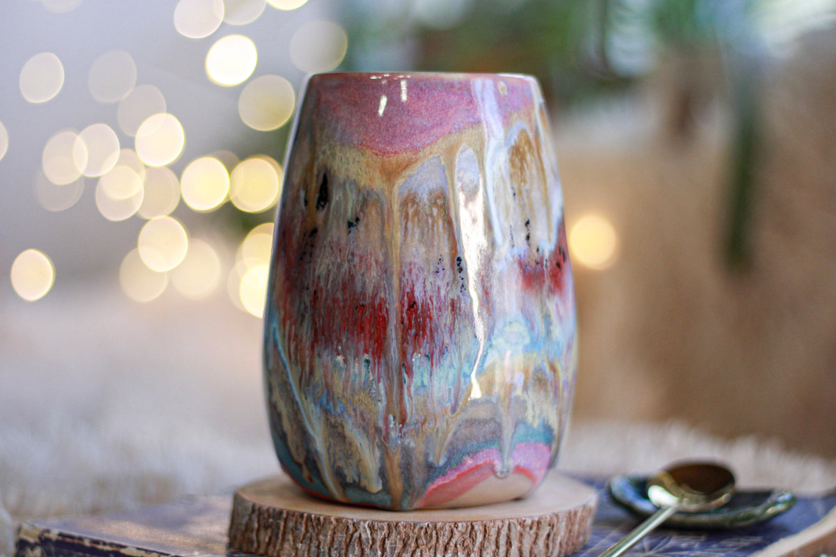 08-C Pastel 'FLOW' Mug, 21 oz.