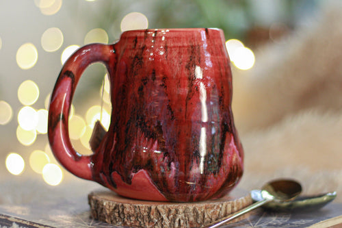 08-D EXPERIMENT Notched Textured Divot Mug - MISFIT, 17 oz. - 20% off