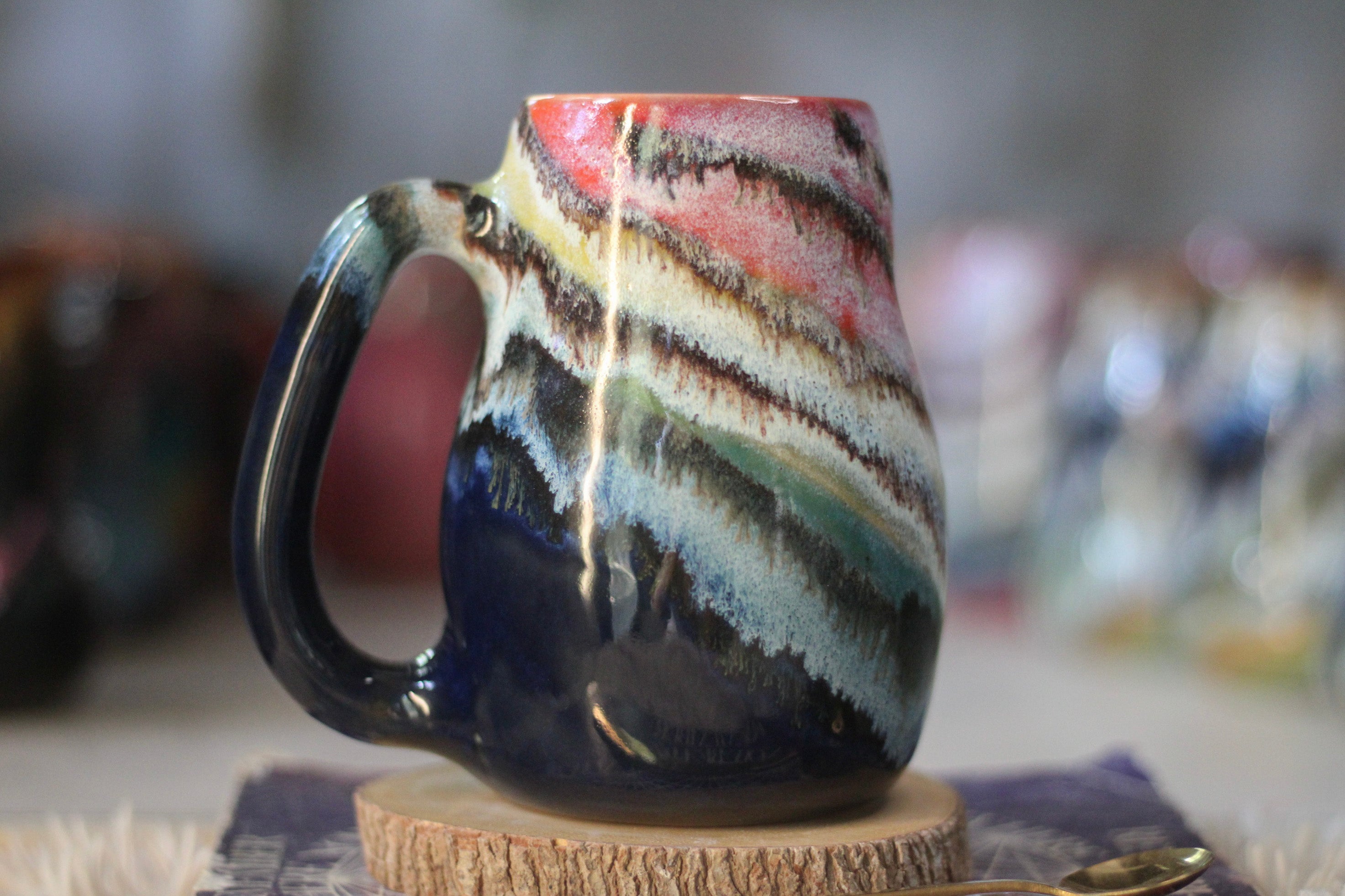 02-C Rainbow Family Mug - TOP SHELF, 22 oz.