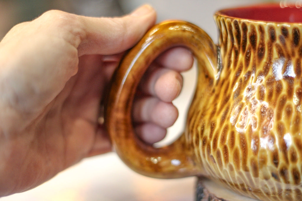 24-D Squat Textured Mug, 19 oz.