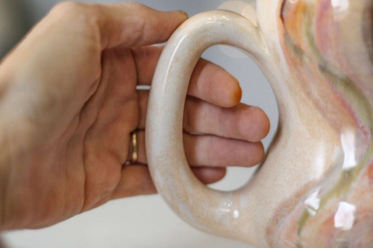 08-D Yoni EXPERIMENT Acorn Gourd Mug, 22 oz.
