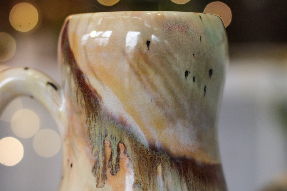 10-B Soft Earth Series PROTOTYPE Gourd Mug, 21 oz.