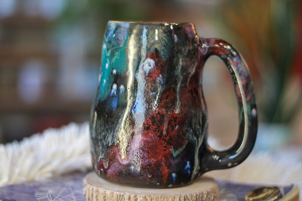 10-E Stellar Whimsy Mid Mod Mug, 21 oz.