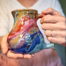 Load image into Gallery viewer, 11-D Rainbow PROTOTYPE Flared Mug, 21 oz.