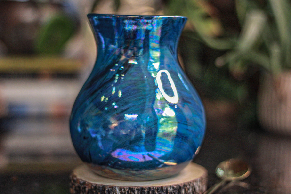 09-A Labradorite PROTOTYPE Flared Mug - MISFIT, 23 oz. - 25% off