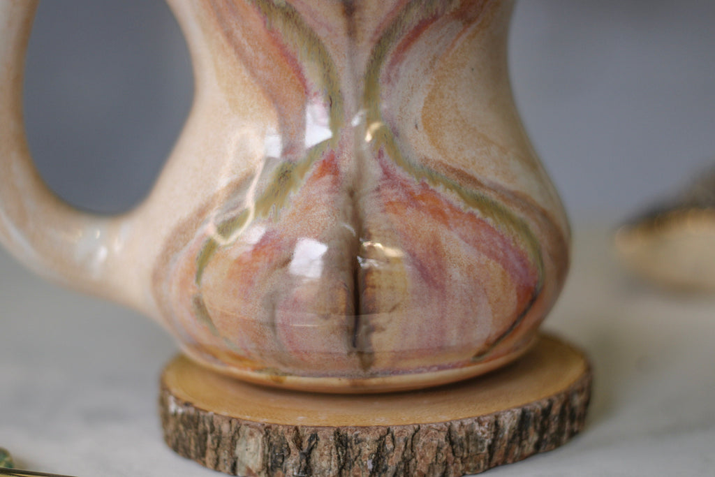 08-D Yoni EXPERIMENT Acorn Gourd Mug, 22 oz.