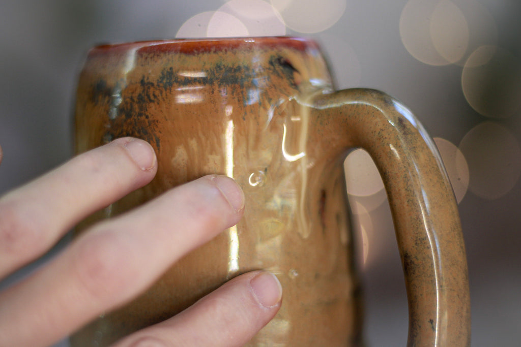 12-TESTER Textured Mug, 16 oz.