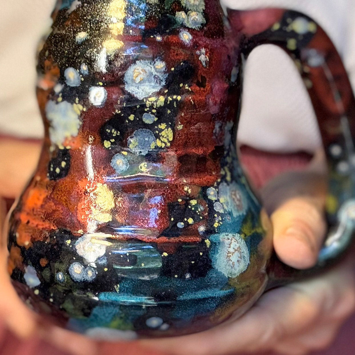 10-B Rainbow Stellar Cuddle Mug, 20 oz.