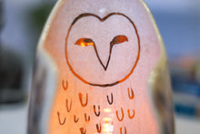 Load image into Gallery viewer, 09-D Soft Earth Series PROTOTYPE Owl Candleholder