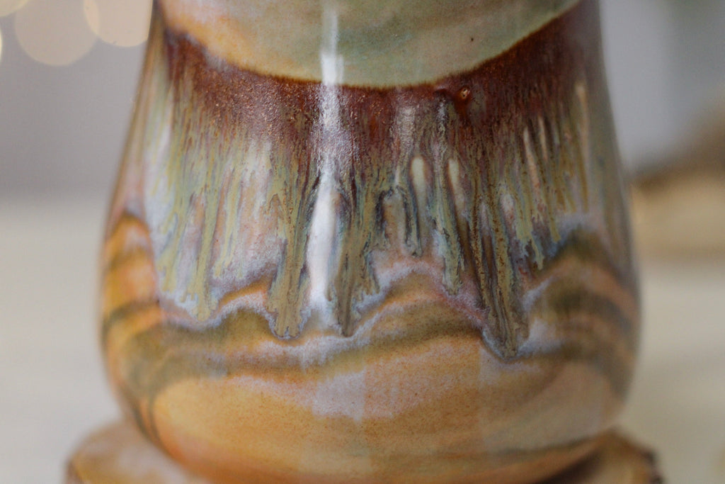 10-B Soft Earth Series PROTOTYPE Gourd Mug, 21 oz.