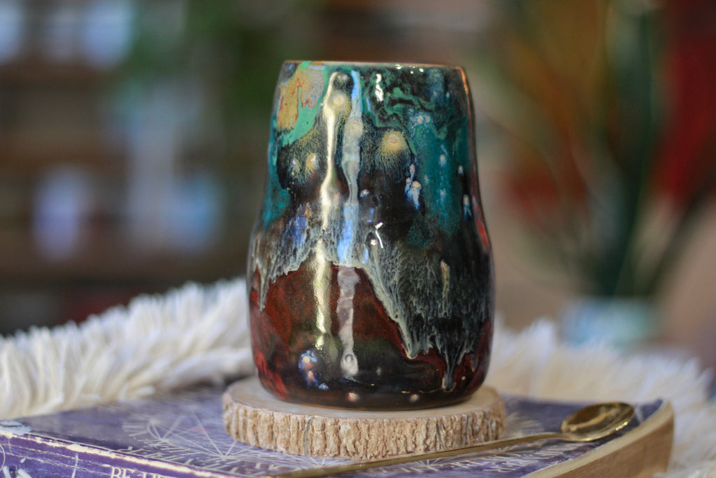 10-E Stellar Whimsy Mid Mod Mug, 21 oz.
