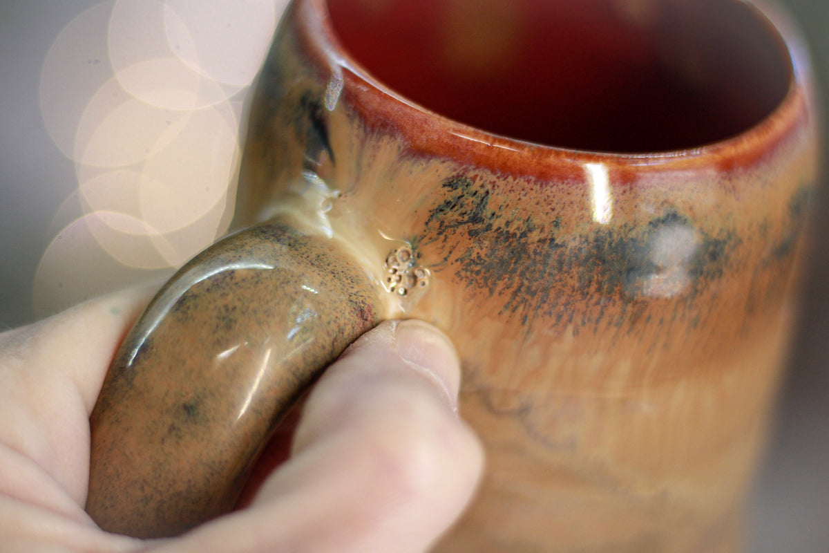 12-TESTER Textured Mug, 16 oz.